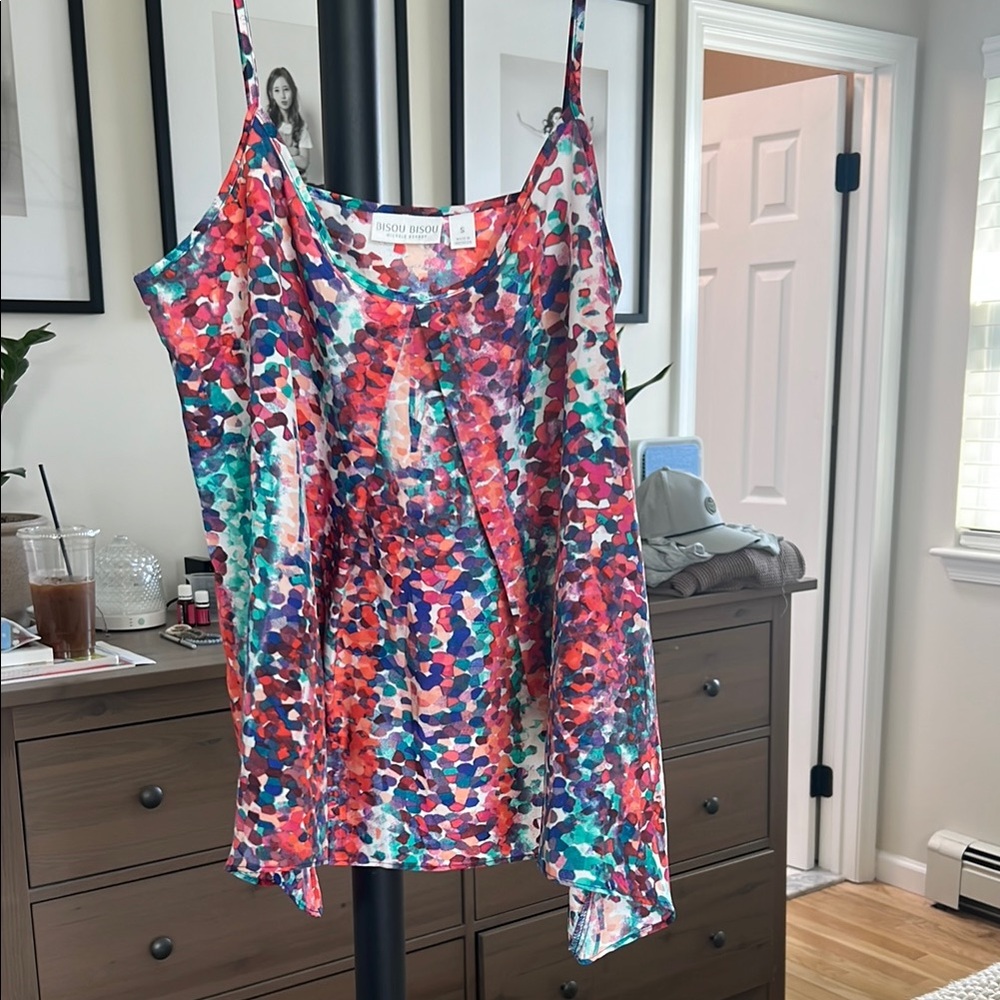 Colorful Sleeveless Top by Nicole Miller